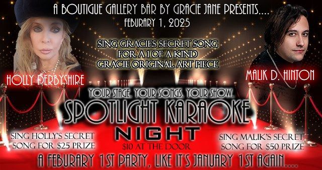 GRACIE JANES SPOTLIGHT KARAOKE 