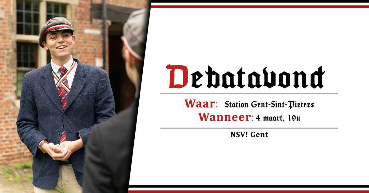 Debatavond | NSV! Gent