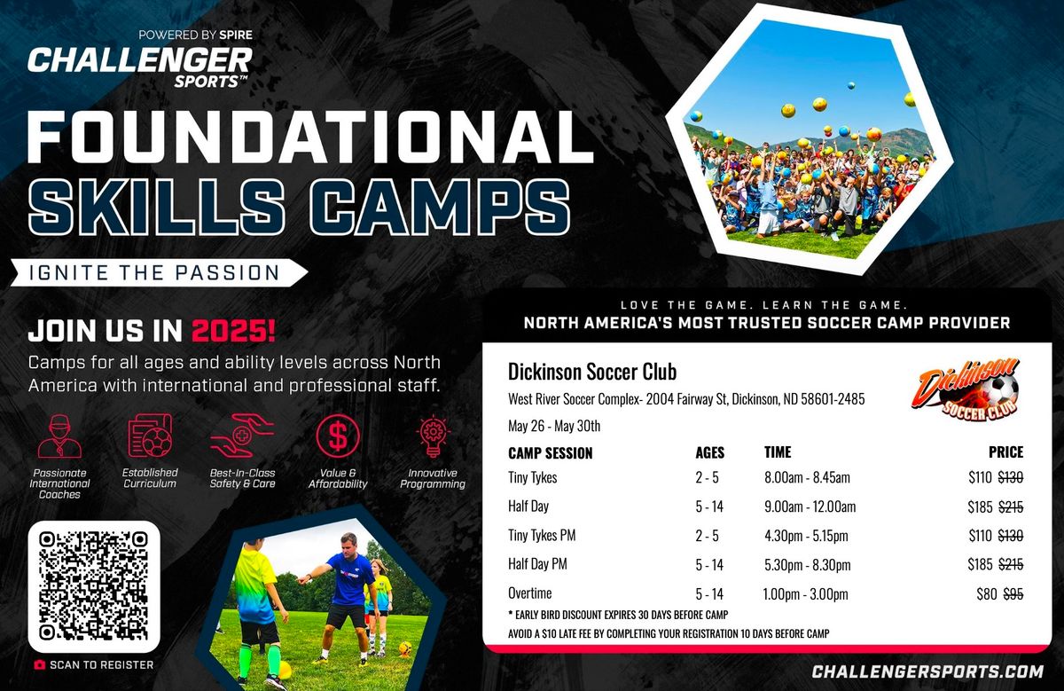 Challenger Sports Foundational Skills Camp