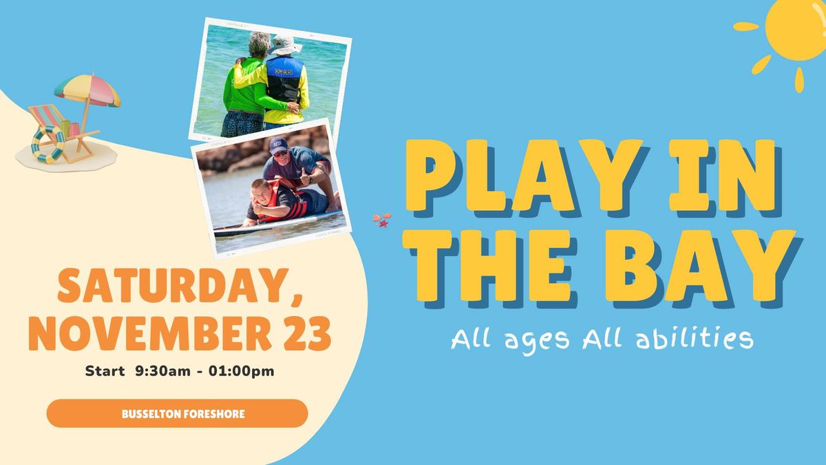 Play in the Bay - Celebrating International Day of People with Disability