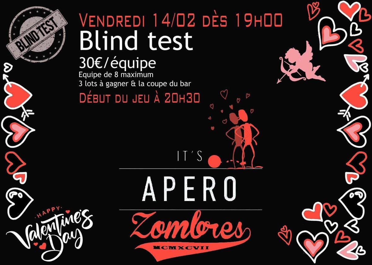 Blindtest des Zombr\u00e9s sp\u00e9cial St-Valentin \ud83e\udde1\ud83e\udde1\ud83e\udde1