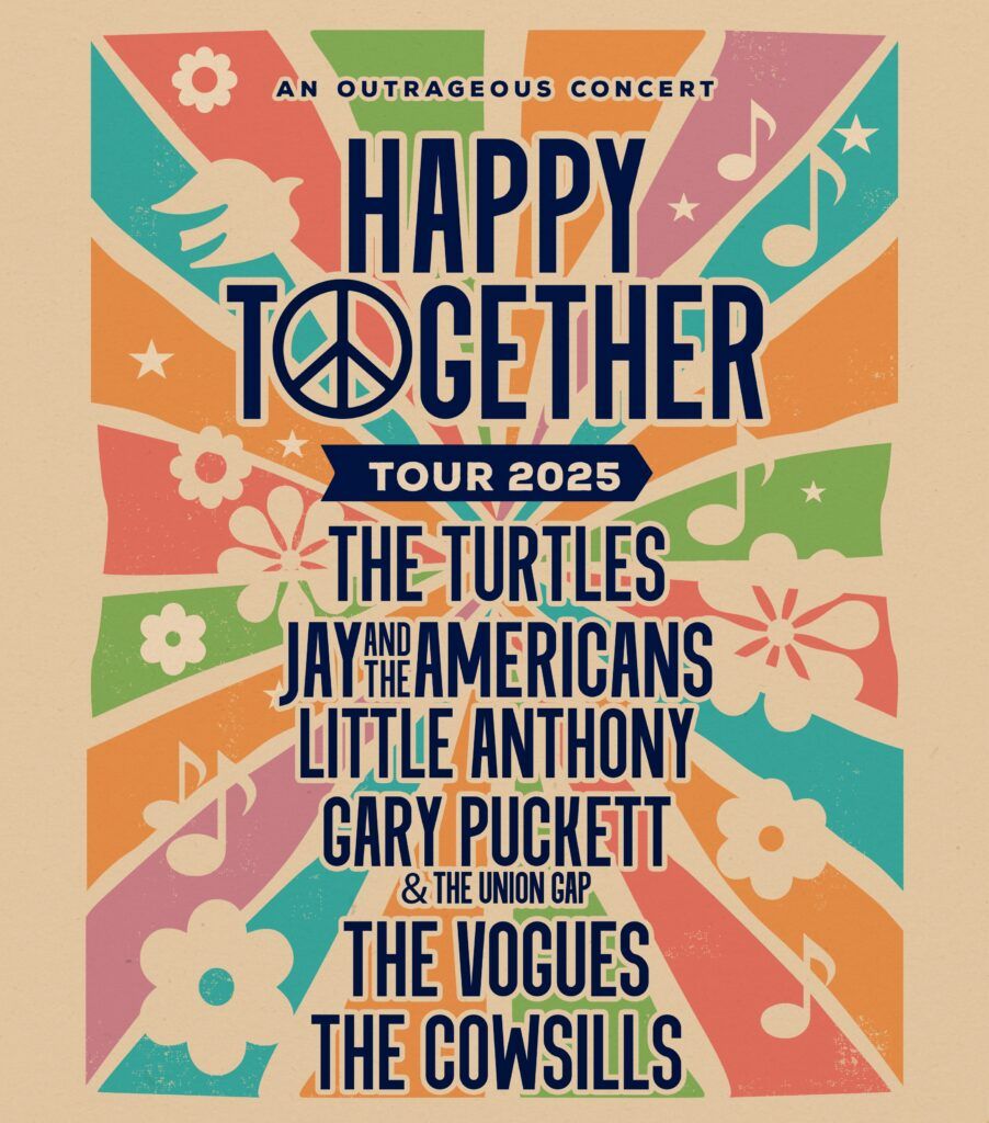 Happy Together Tour - The Turtles, Jay and The Americans, Little Anthony at Vina Robles Amphitheatre