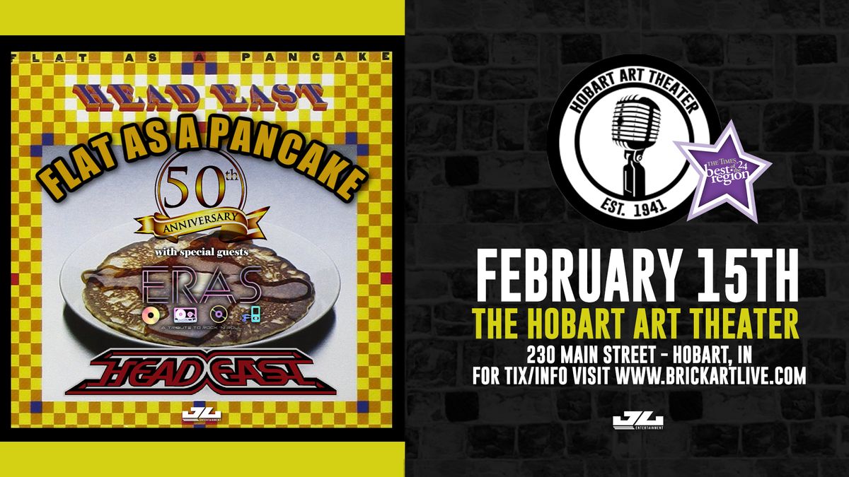 Head East 50th Anniversary of "Flat As A Pancake" at Hobart Art Theatre