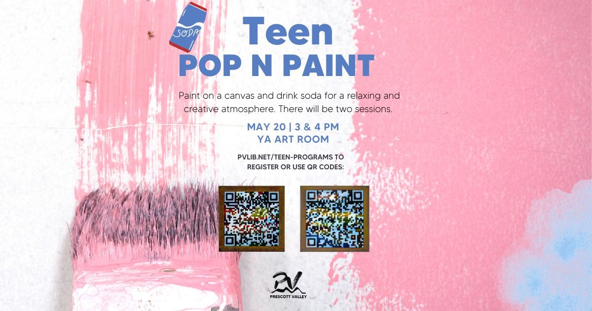Teen Pop N Paint - Canvas Painting