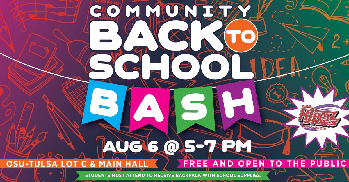 Community Back to School Bash