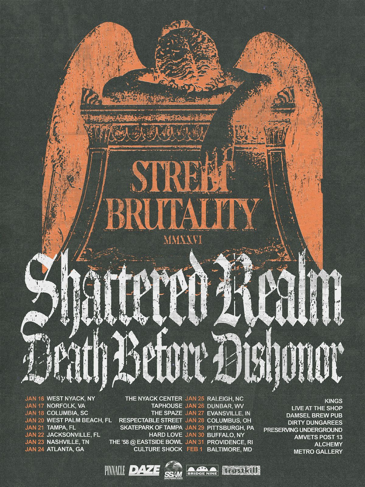 Shattered Realm  Death Before Dishonor Bayway Nyack Show