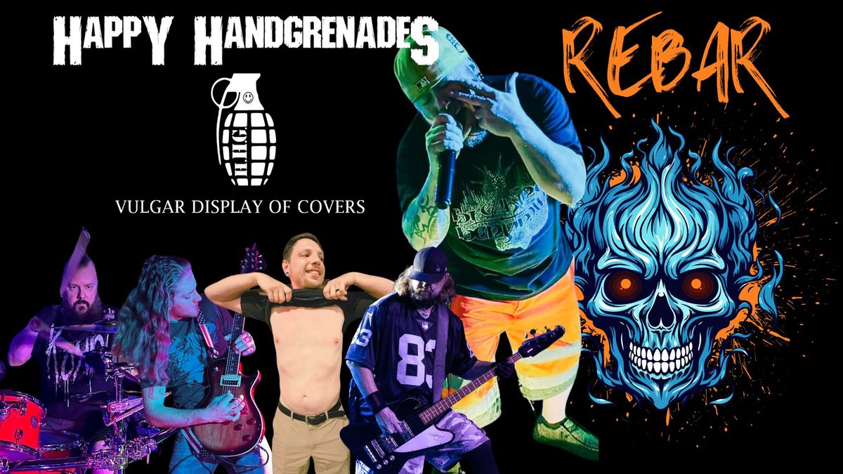 Happy Handgrenades Rebar Augustian Aries Rage Party | Rebar Rebound Rager