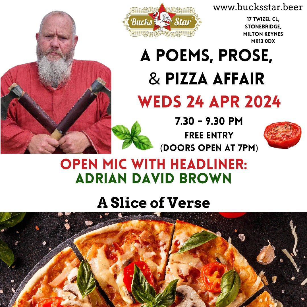 A Poetry, Prose and Pizza Affair