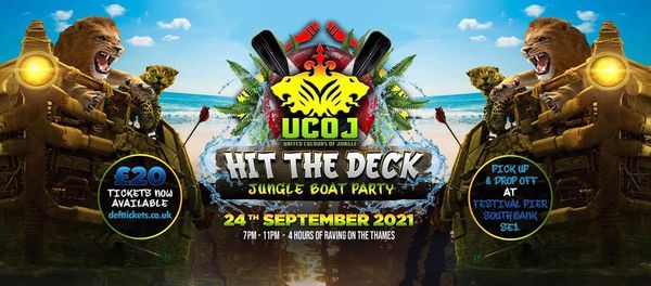 United Colours Of Jungle - Hit The Deck - Summer Boat Party