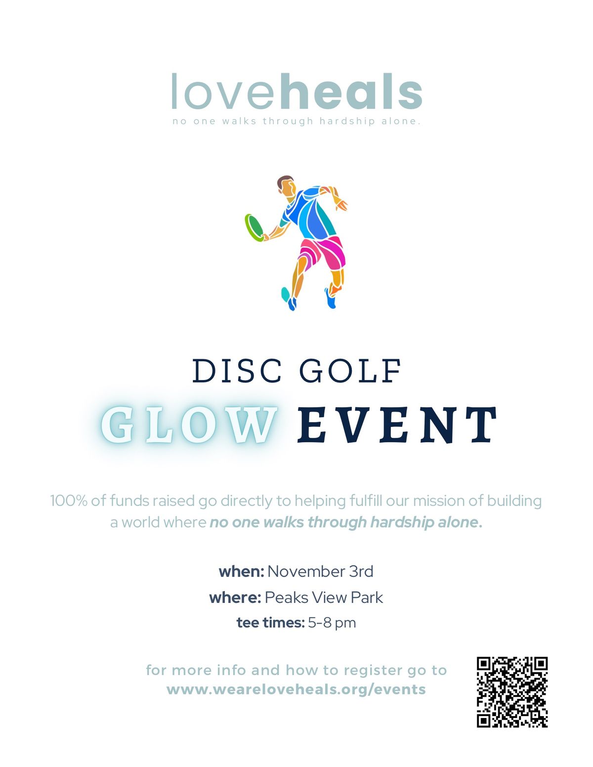 DISC GOLF GLOW event