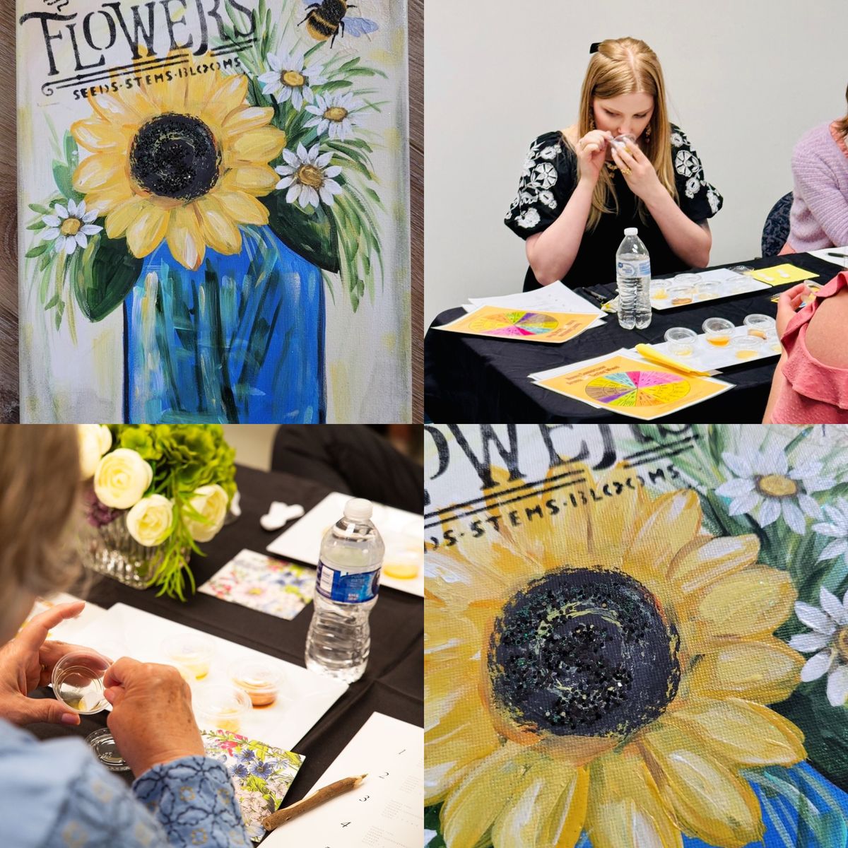 Bee Creative: A taste and paint experience 