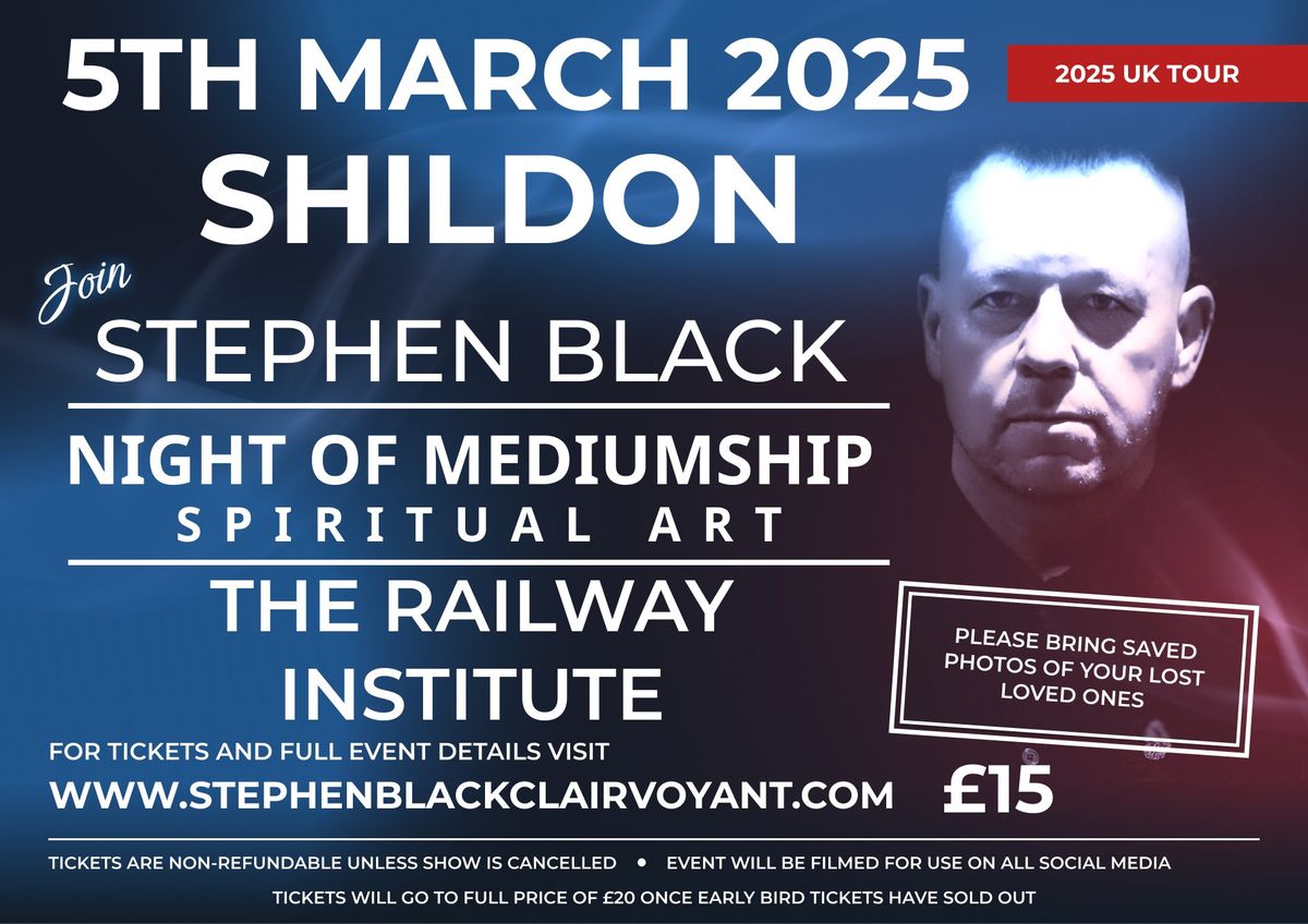 Night Of Mediumship With Stephen Black