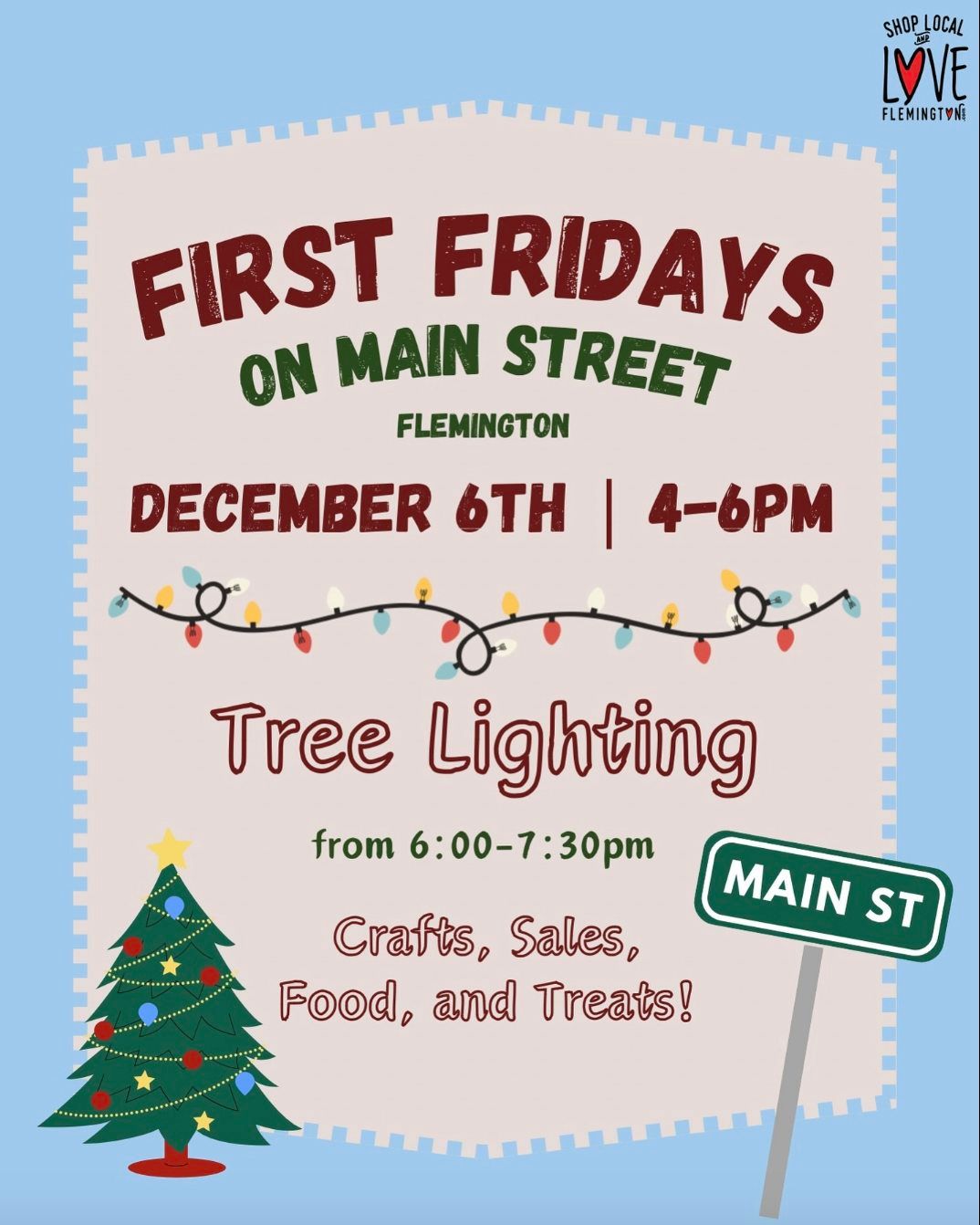 102nd Annual Tree Lighting & 1st Friday on Main Street