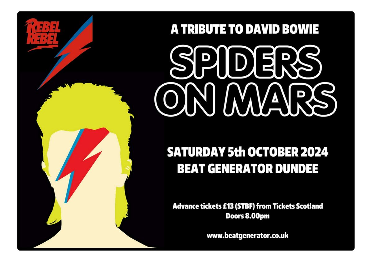 Spiders On Mars - A Tribute to Bowie