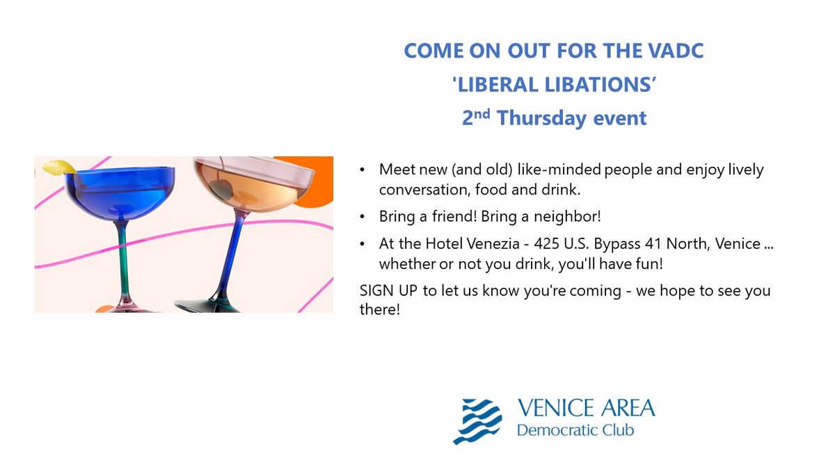 2nd Thursday Liberal Libations