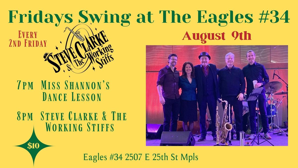 Dancing at the Eagles with Miss Shannon and the Working Stiffs 