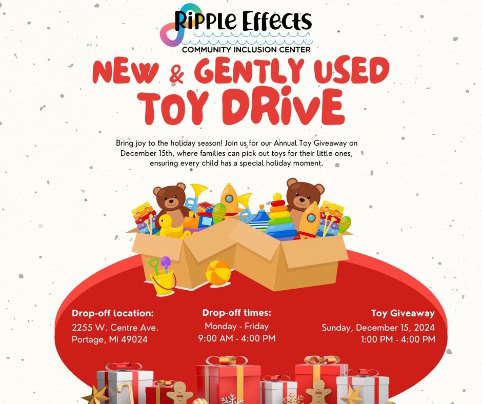 New & Gently Used Toy Drive Giveaway