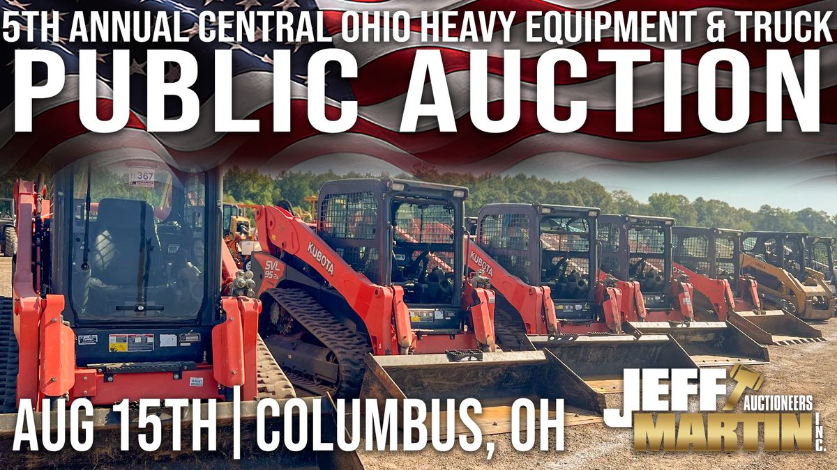 5th Annual Central Ohio Heavy Equipment & Truck Auction