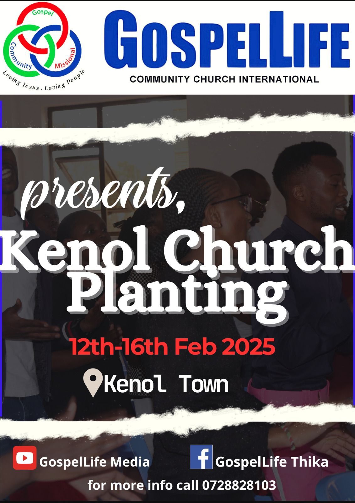 GospelLife Kenol Church planting mission