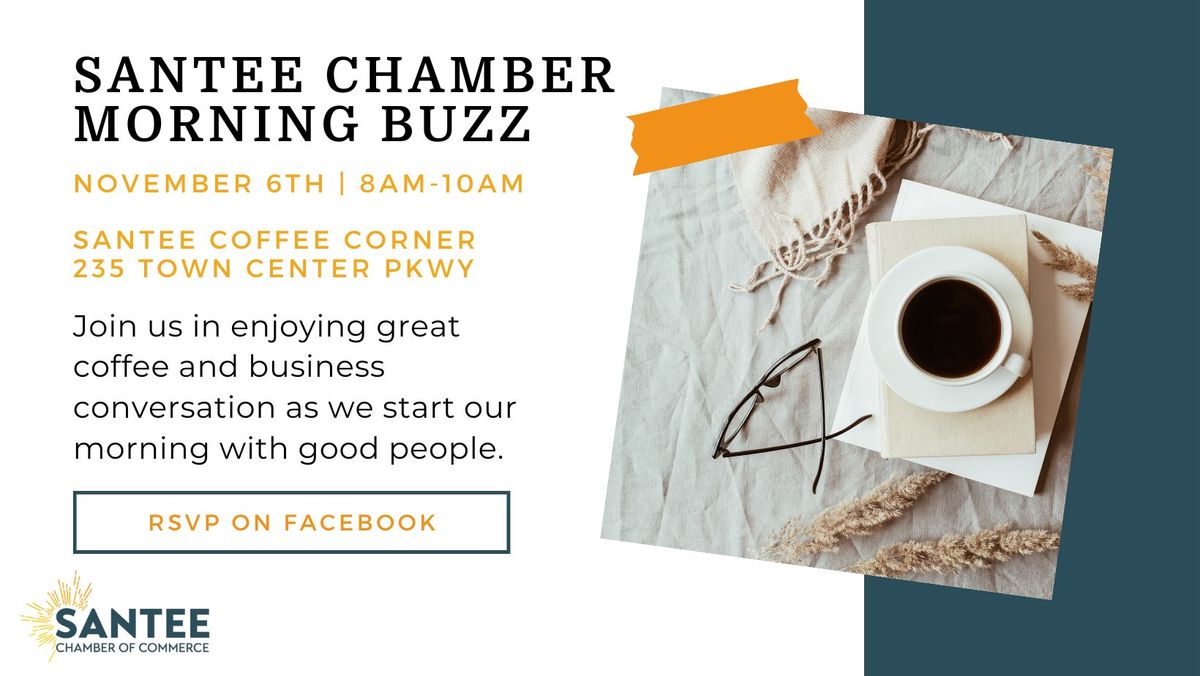 Santee Chamber November Morning Buzz