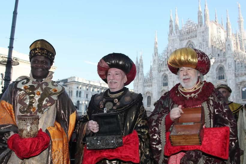  Corteo storico dei Re Magi per le strade di Milano