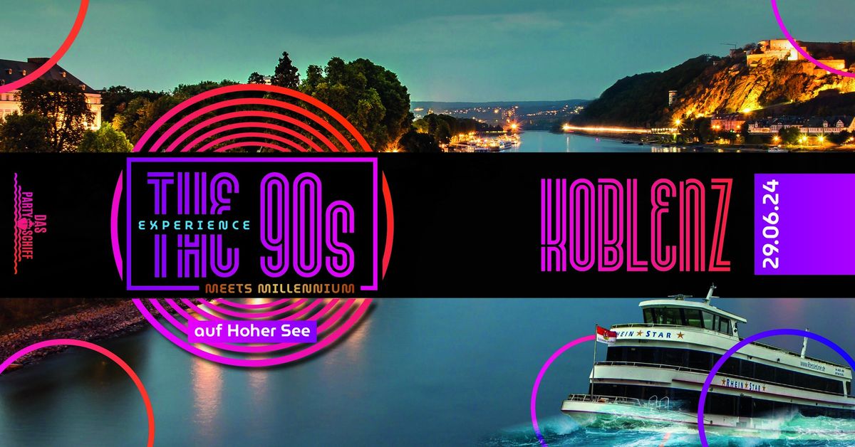 The 90s Experience Koblenz 2024 - Das Partyschiff