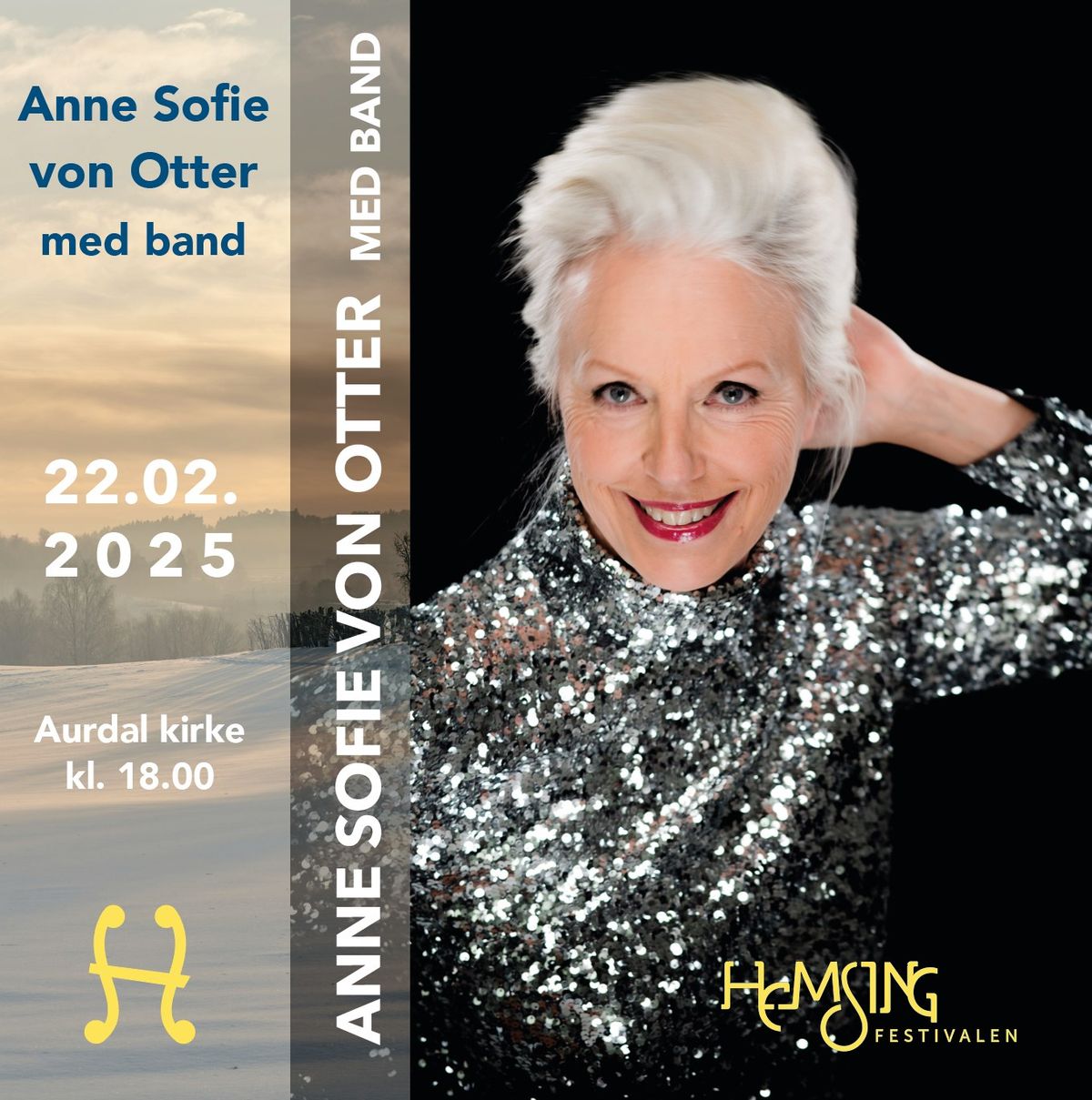 Anne Sofie von Otter med band