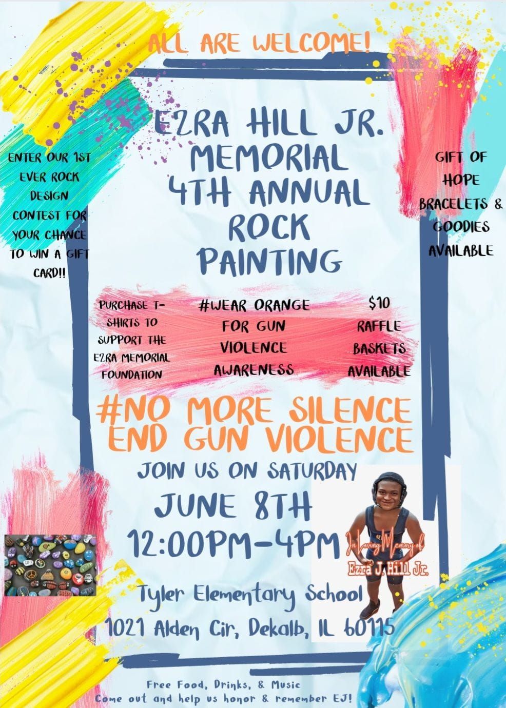 4th Annual Rock Painting Event