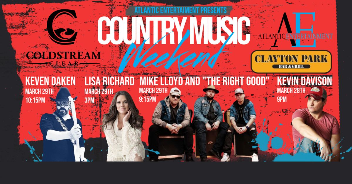 Country Music Weekend!