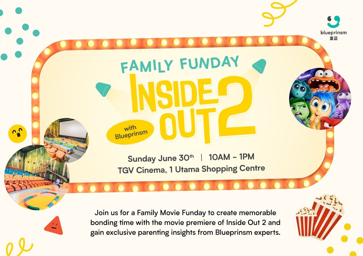 Family Movie Funday with Blueprinsm: Inside Out 2