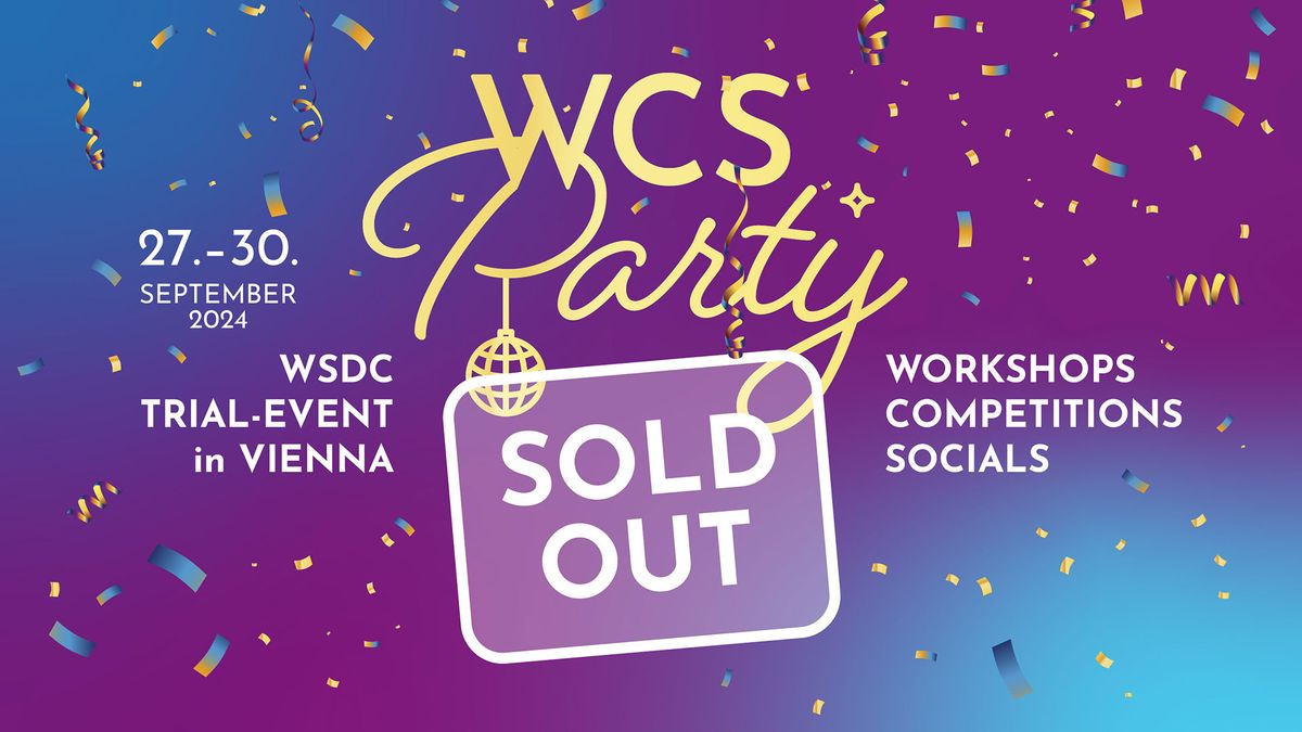 WCSParty - Sold-Out-WSDC-Trial-Event in Vienna