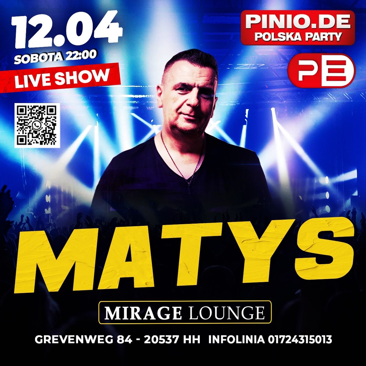 DJ MATYS \u2729 LIVE SHOW \u2729 MIRAGE LOUNGE