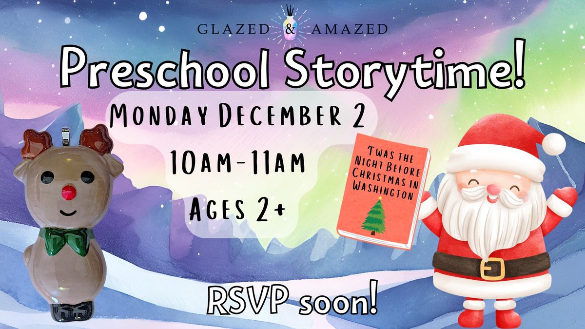 Preschool Storytime! December 2024