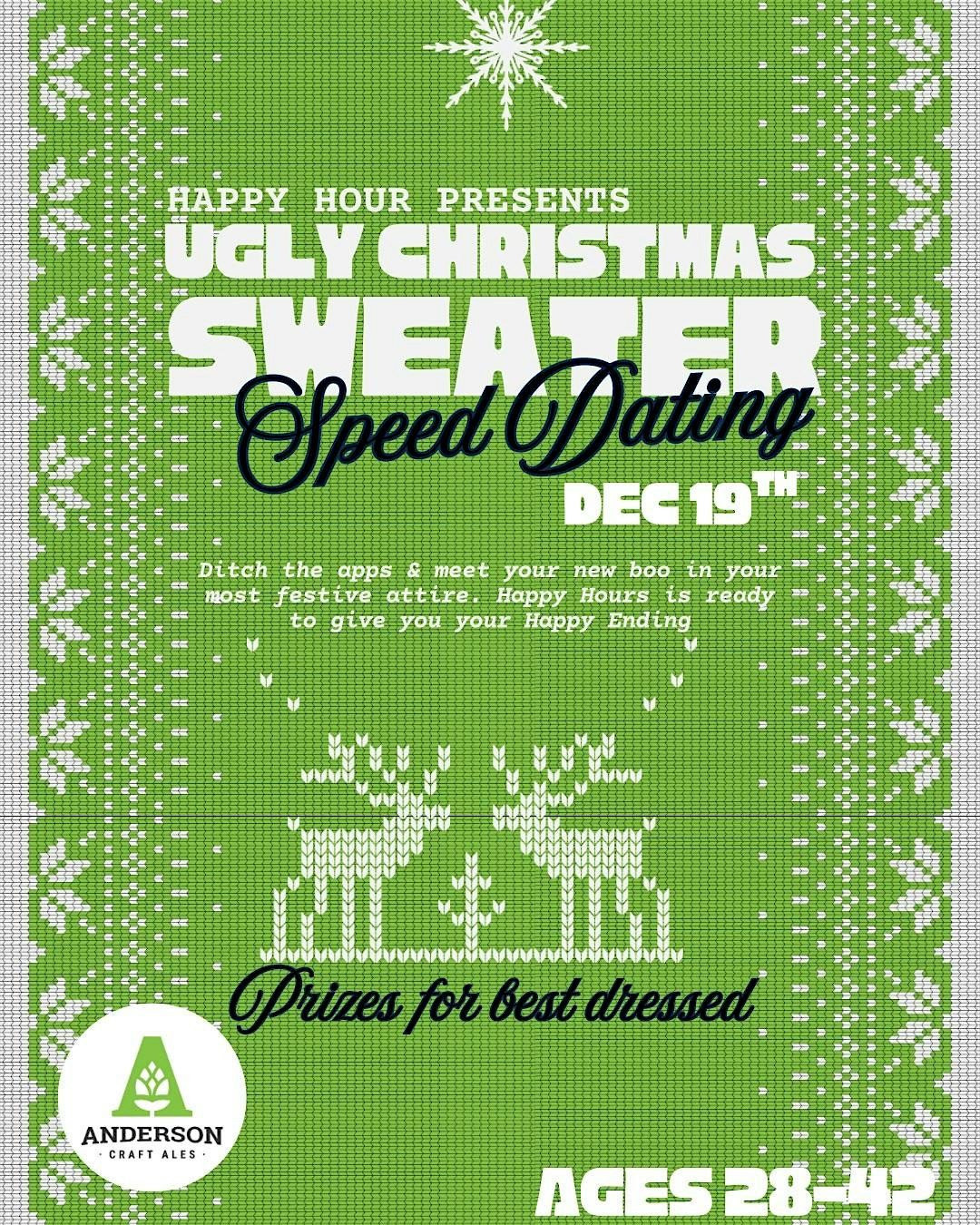 Ugly Sweater Party Speeddating 28-43@Andersons Craft Ales (London)