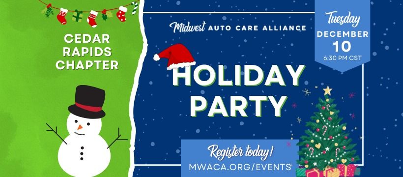 Cedar Rapids Chapter - Holiday Party