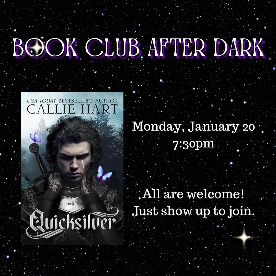 Book Club After Dark- Quuicksilver