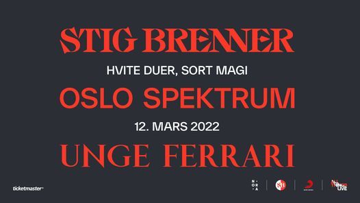 Stig Brenner \/\/ Oslo Spektrum \/\/ Pres. av All Things Live Norway