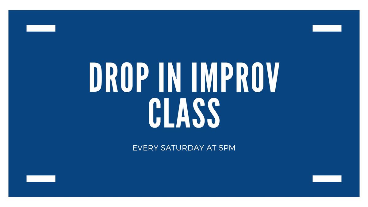 Drop In Improv Class 