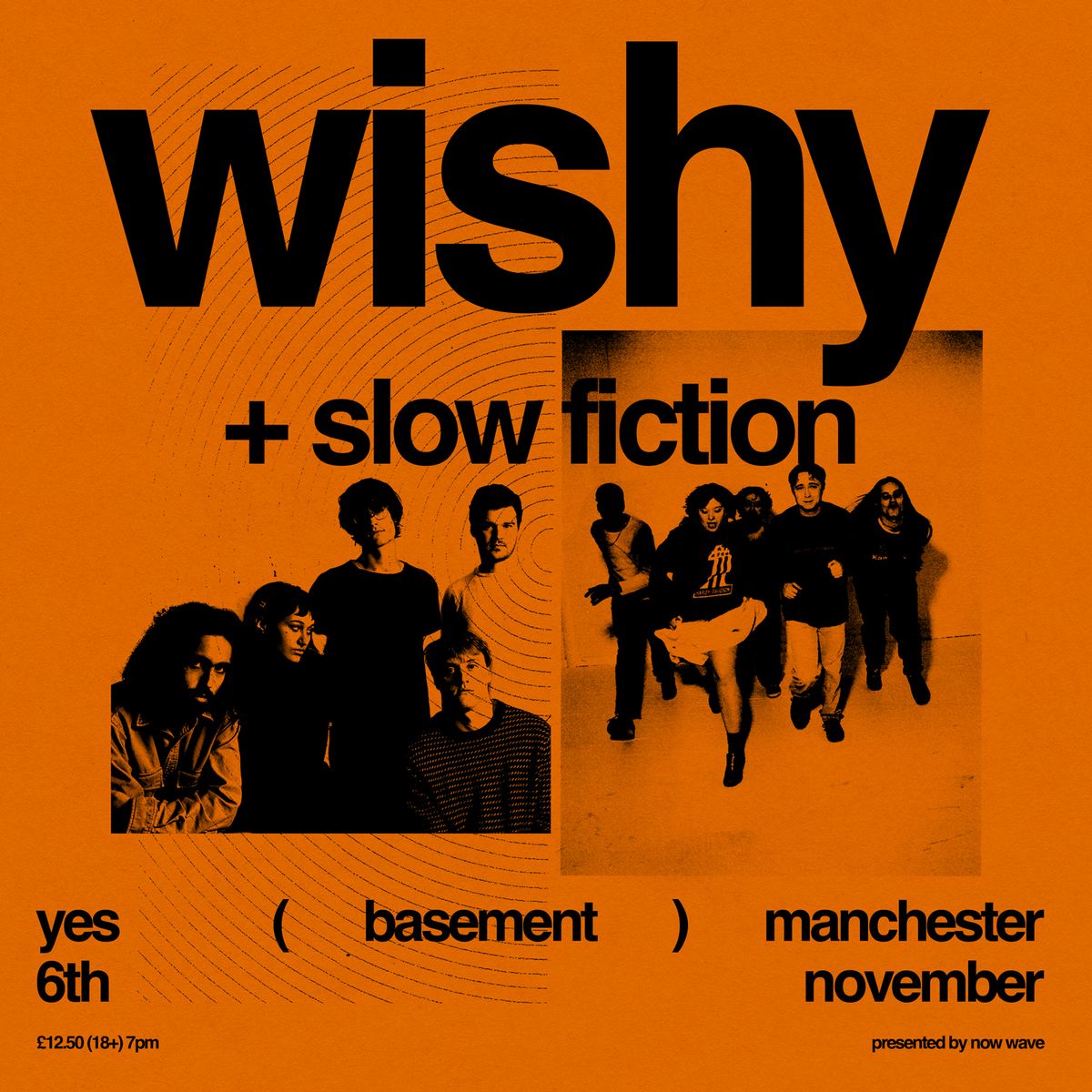 Wishy + Slow Ficiton, live at YES Basement - Manchester