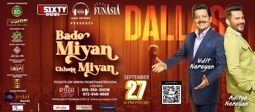 UDIT NARAYAN & ADITYA NARAYAN'S - Live Concert