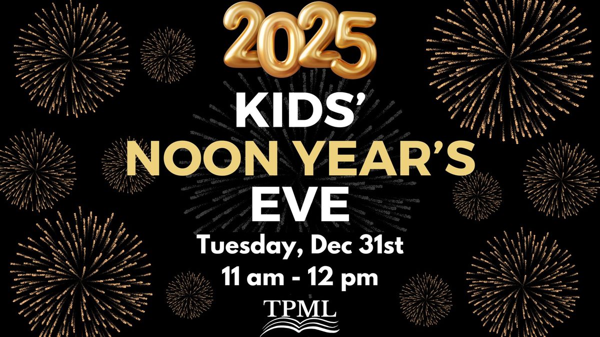 Kids' Noon Year's Eve