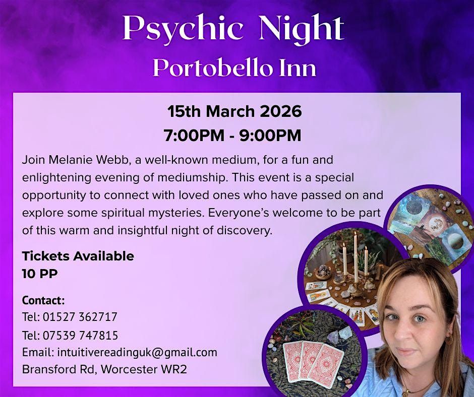 Psychic Night Portobello Inn