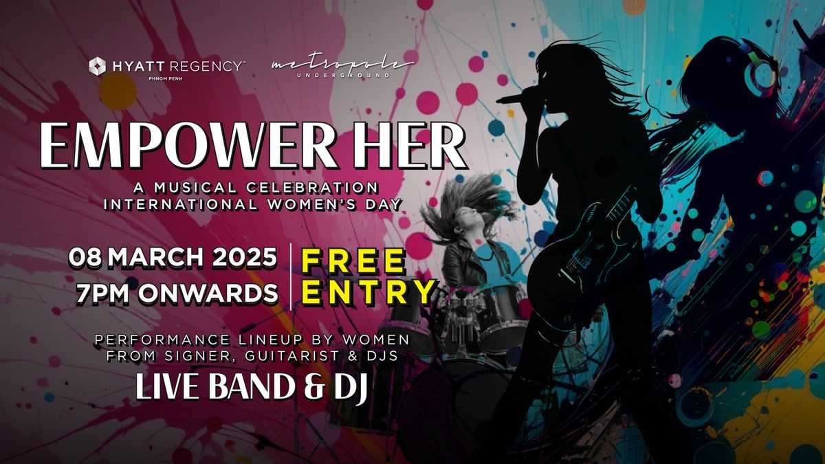  Rock the Night. Celebrate Women's Day at Metropole Underground