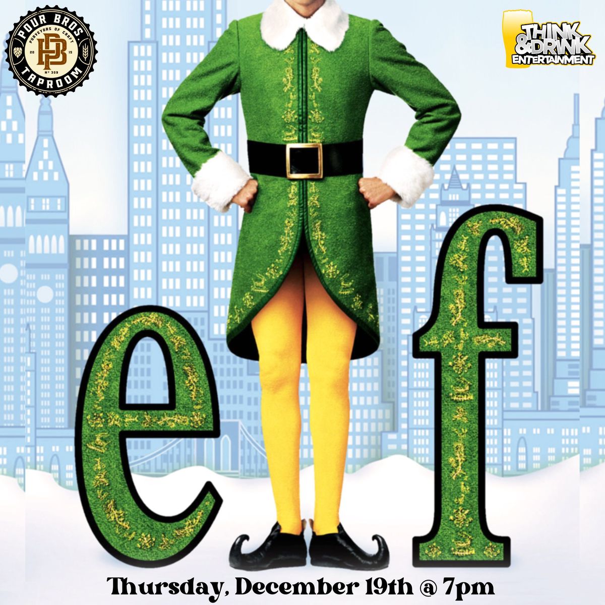 Elf Trivia Night @ Pour Bros. Craft Taproom (Moline, IL) \/ Thursday, December 19th @ 7pm