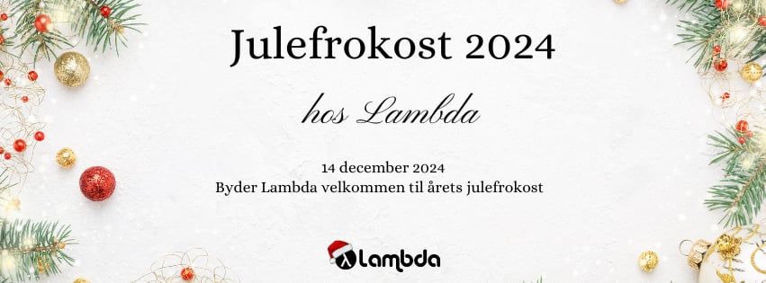 Julefrokost p\u00e5 Lambda