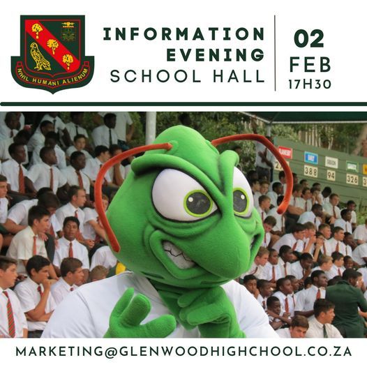 INFORMATION EVENING: GRADE 8 2023