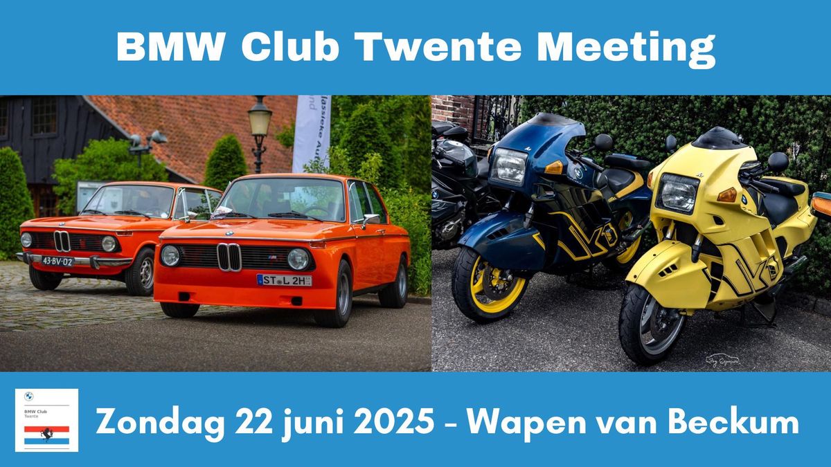 BMW Club Twente Meeting