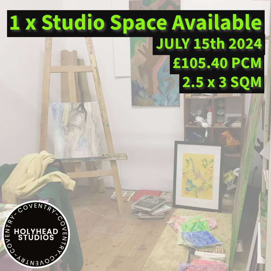 Fine\/visual artist studio space available