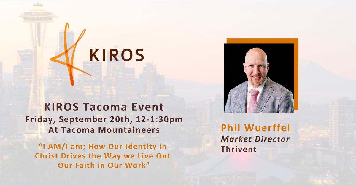 KIROS Tacoma Event with Phil Wuerffel