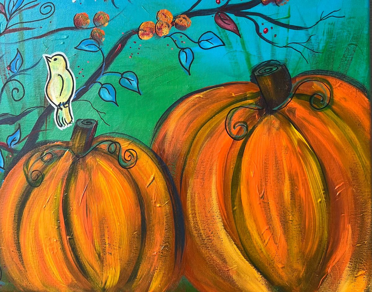 Let's paint pumpkins!